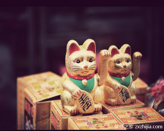 招财猫摆放