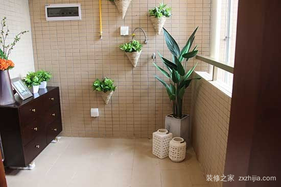 一进门入户花园怎么装
