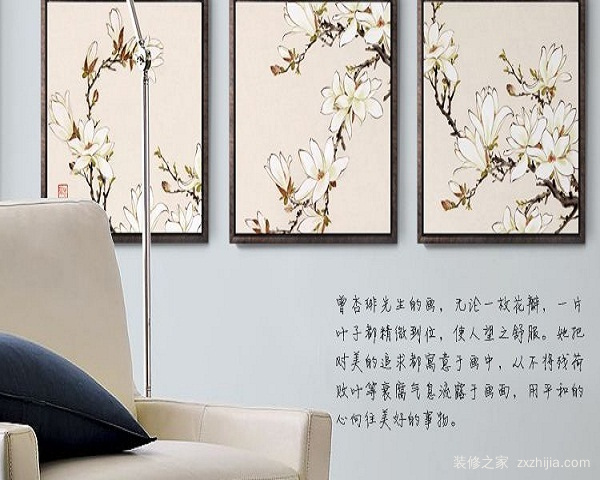客厅挂什么字画风水好