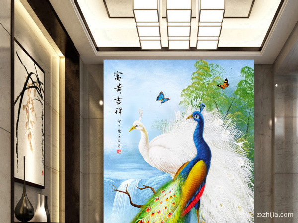 玄关壁画