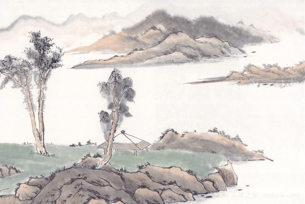 客厅山水画