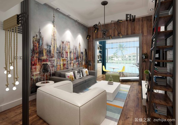 LOFT风格客厅