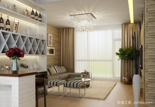 客厅吧台装修