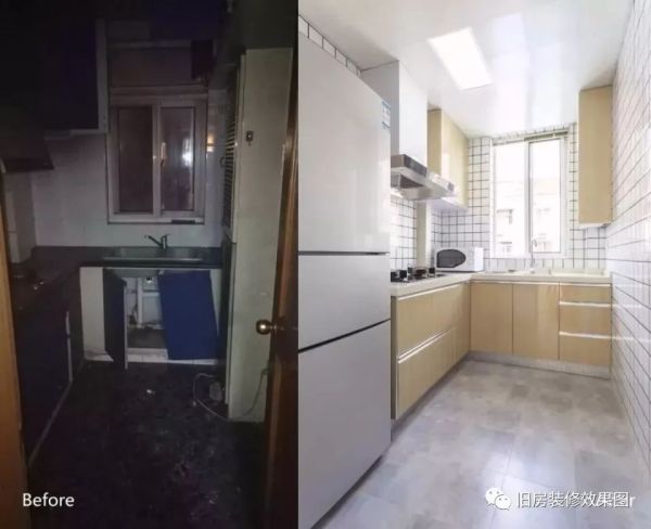 改造前后的卧室装修对比效果图