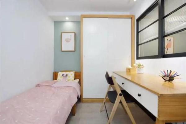 47㎡小户型学区房，三室两厅，超大收纳安静氛围，一家五口舒适宅