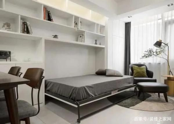 60㎡小户型塞下3张床，双卧室设计+衣帽间，每1㎡都被极限利用