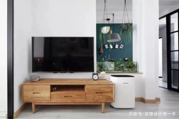 42㎡小户型装修，一室变两室，超高颜值很仙气，称重墙能如此设计