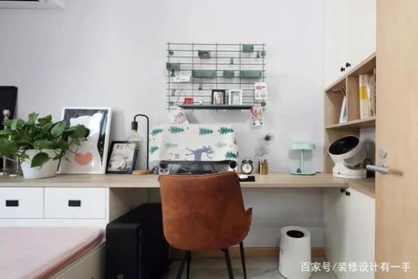 42㎡小户型装修，一室变两室，超高颜值很仙气，称重墙能如此设计