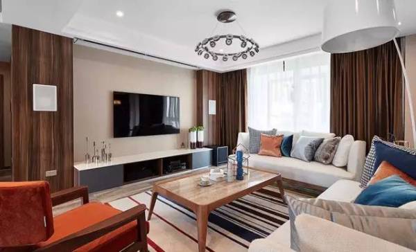 127㎡轻奢舒适三室两厅，视野开阔、时尚大气