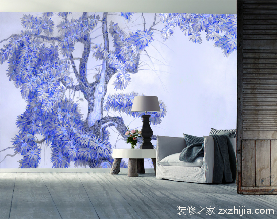 手绘背景墙制作方法
