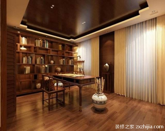 中式书房装修方案