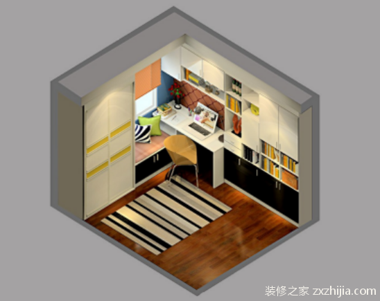 书房装修效果图