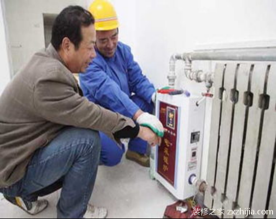 暖气打压