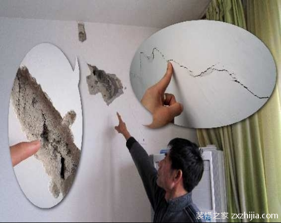 隔墙开裂
