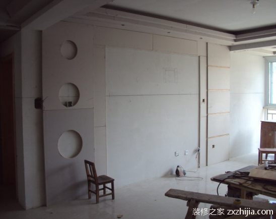 背景墙施工工艺