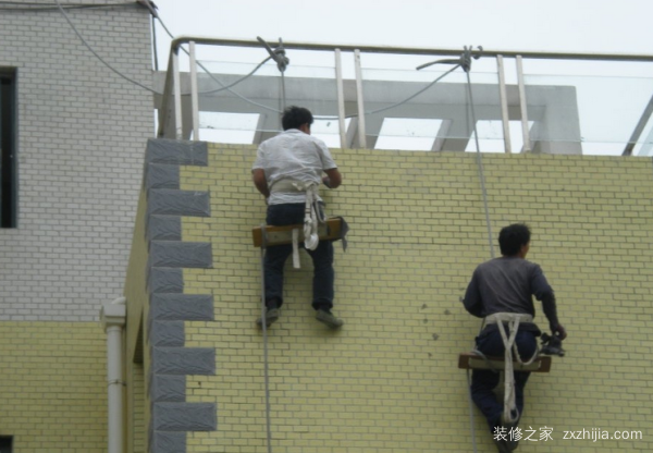 外墙涂料施工