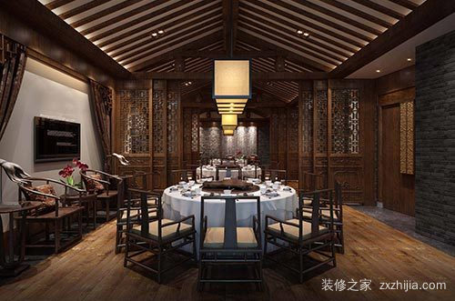 餐厅中式装修