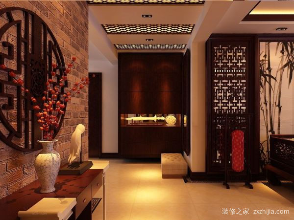 中式装修客厅灯 