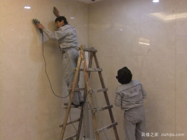 大理石墙面翻新