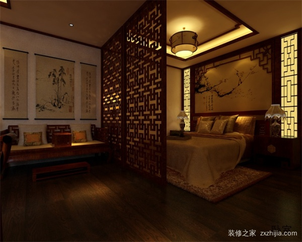中式装修壁画