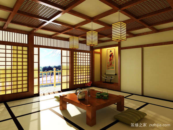 日式装修样板间