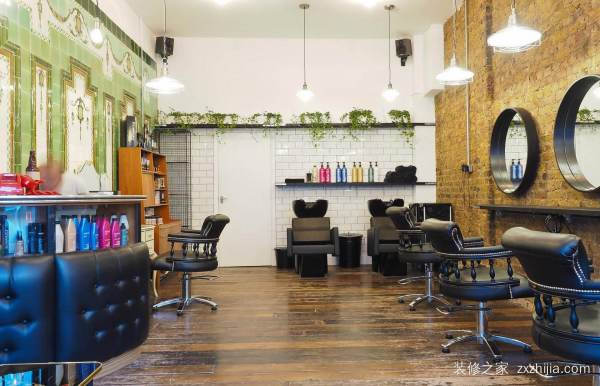 小型理发店室内装修