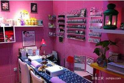 美甲店装修图片 美甲店装修图片