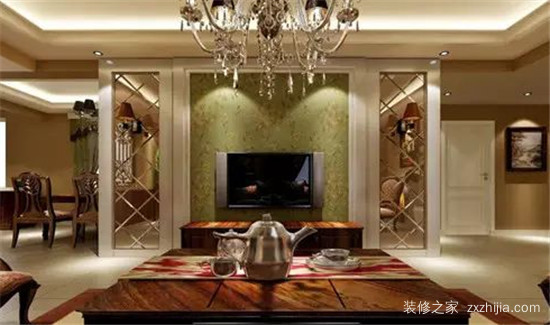 电视机背景墙效果图