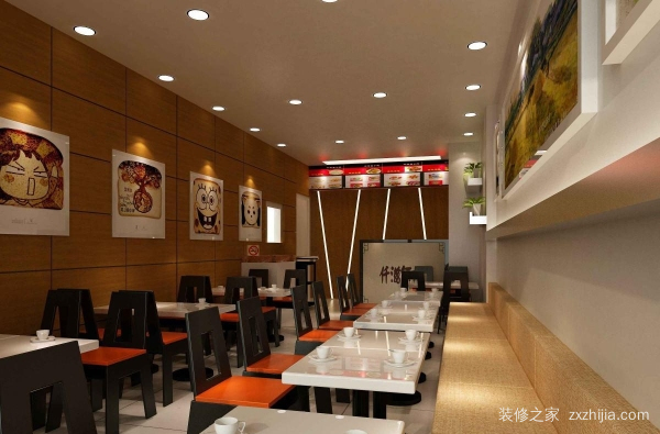小吃店装修设计