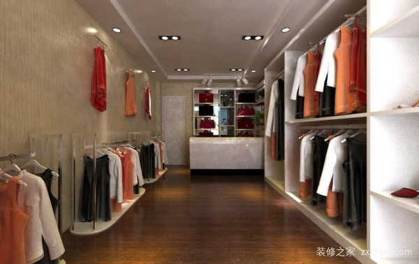 服装店装修图片