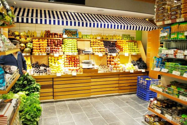 水果店装修效果图