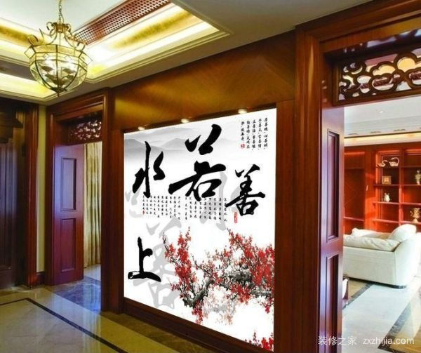 电视机背景墙效果图
