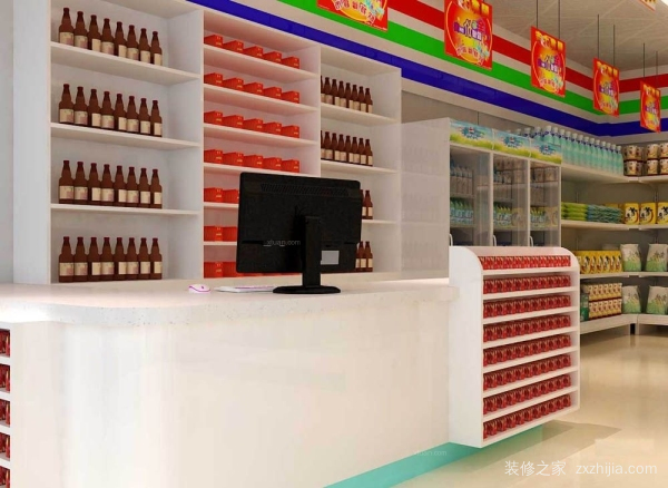 便利店装修效果图 便利店装修效果图