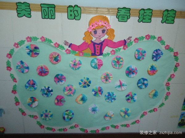 幼儿园主题墙布置