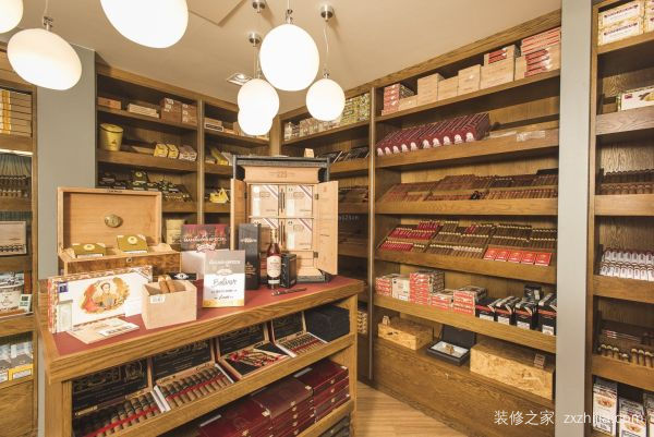 烟酒店装修效果图