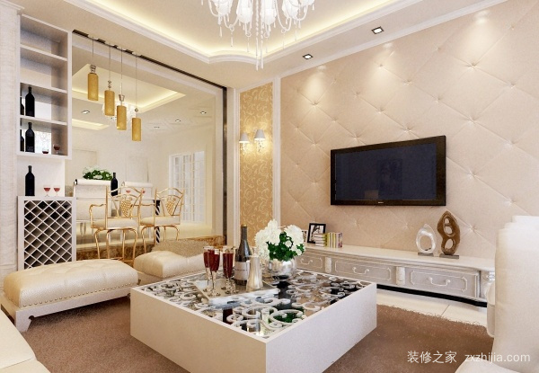 电视背景墙装修效果图