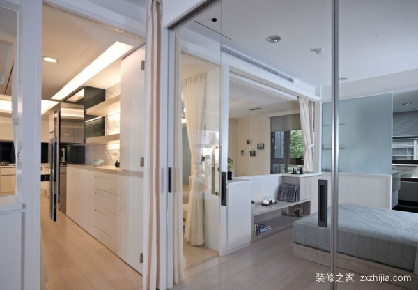 玻璃隔断效果图