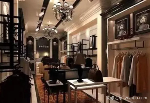 小服装店装修效果图