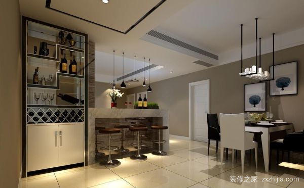 家装设计酒柜