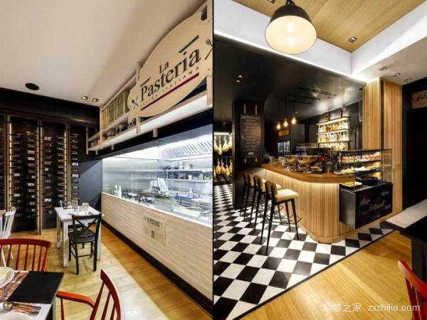 小饭店装修效果