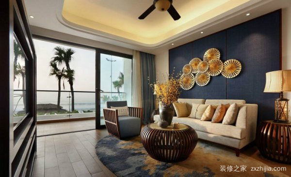 客厅和餐厅一体装修