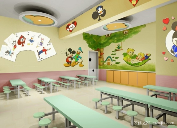 幼儿园墙纸设计