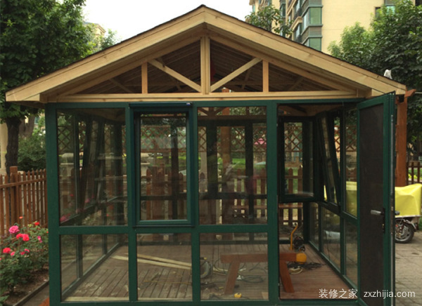 木结构阳光房
