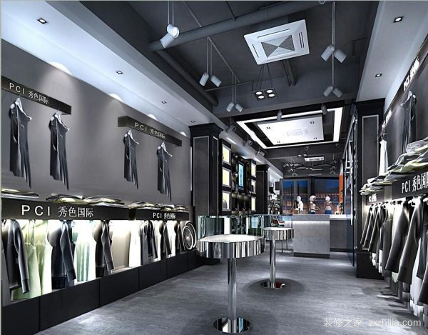 服装店装修效果图