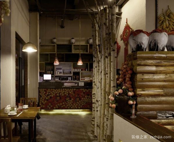 农家菜饭店装修