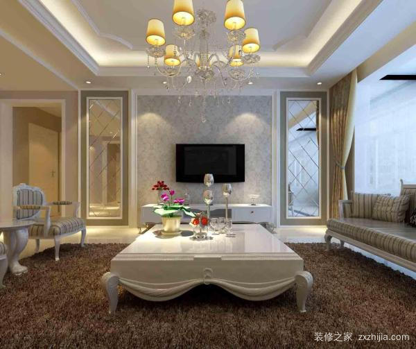 客厅背景墙效果图