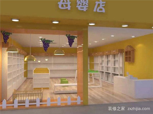 孕婴店装修效果图