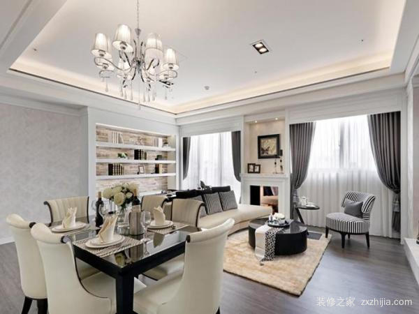欧式新古典装修样板间