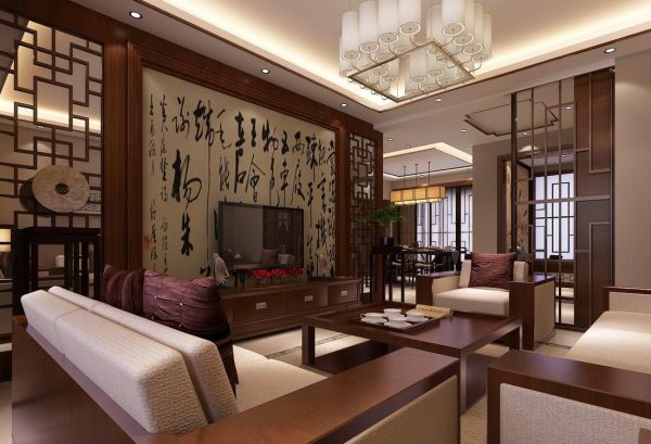 中式仿古装修效果图