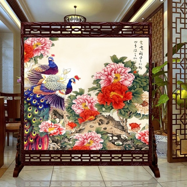 屏风中式
